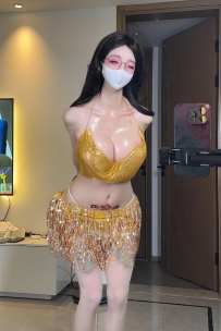 【微密圈】No.116_#桂芬_金色流苏_9P+2V